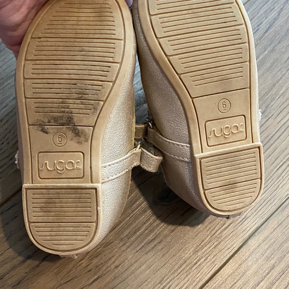 Sugar | Kids Shimmering Gold Dress Shoes